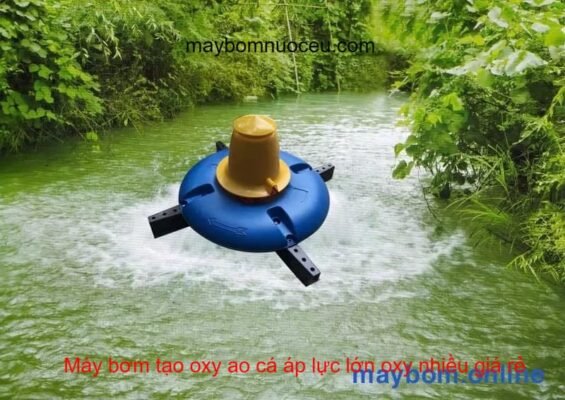Máy bơm tạo oxy ao cá áp lực lớn oxy giá rẻ