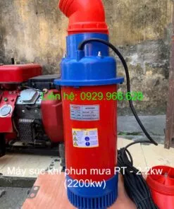 Bơm sục khí Veratti Model PT-1.5 1.5Kw