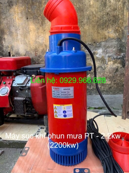 may suc khi phun mua pt 2200 kw
